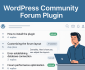 WordPress community forum plugin Forumax with voting and solved topics