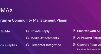 Official Forumax plugin banner from WordPress.org